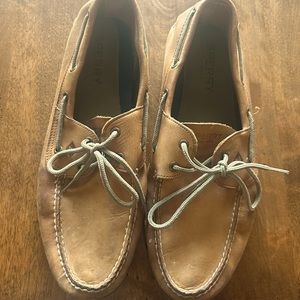Men’s size 14 leather Sperry boat shoes